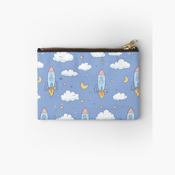 Item preview, Whimsical Space Rocket Pattern designed and sold by bapupa.