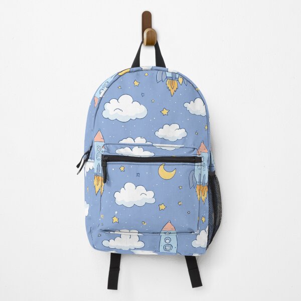 Item preview, Whimsical Space Rocket Pattern designed and sold by bapupa.