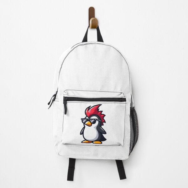 Item preview, Punk Cartoon Penguin – Ice-Cold Rebel Vibes designed and sold by Confuzz1ed.