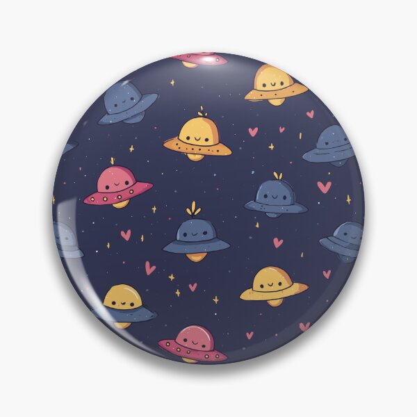 Item preview, Whimsical UFO Pattern designed and sold by bapupa.
