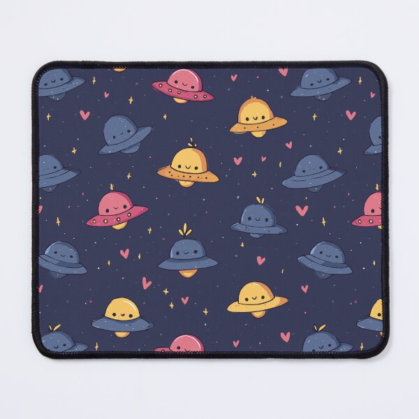 Item preview, Whimsical UFO Pattern designed and sold by bapupa.