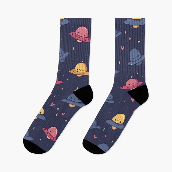 Item preview, Whimsical UFO Pattern designed and sold by bapupa.