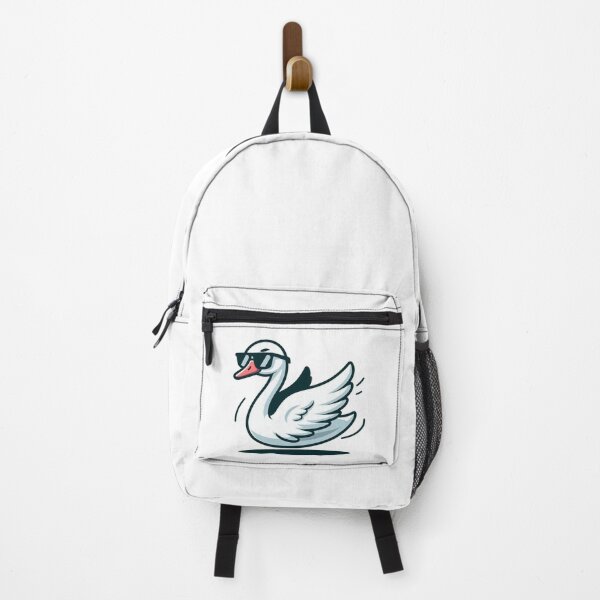 Item preview, Chic Cartoon Swan – Grace with an Edge designed and sold by Confuzz1ed.