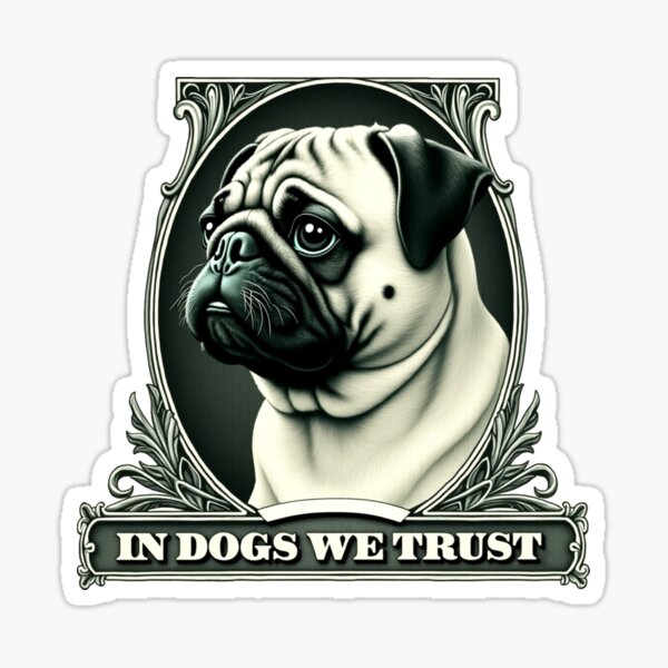 Item preview, Wir vertrauen auf Mops designed and sold by MichaeIRellov.