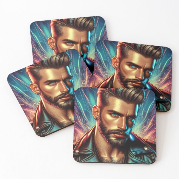 Item preview, Gay Futures - CyberPunk Dreams Leather Bar NYC Pride Graphic Design designed and sold by ItsAKinkThing.