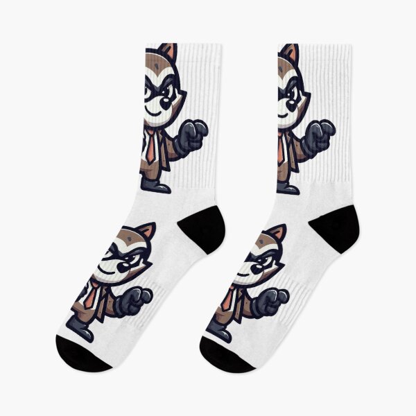Item preview, Cheeky Cartoon Raccoon – Masked Mischief in Style designed and sold by Confuzz1ed.