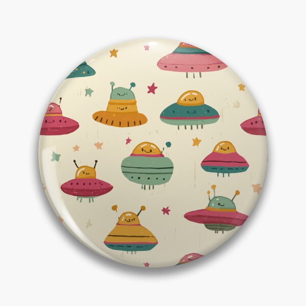 Item preview, Cute UFO Pattern designed and sold by bapupa.