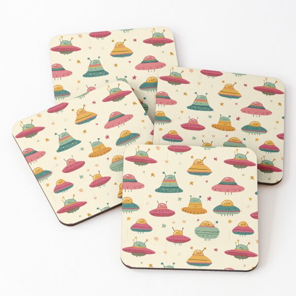 Item preview, Cute UFO Pattern designed and sold by bapupa.