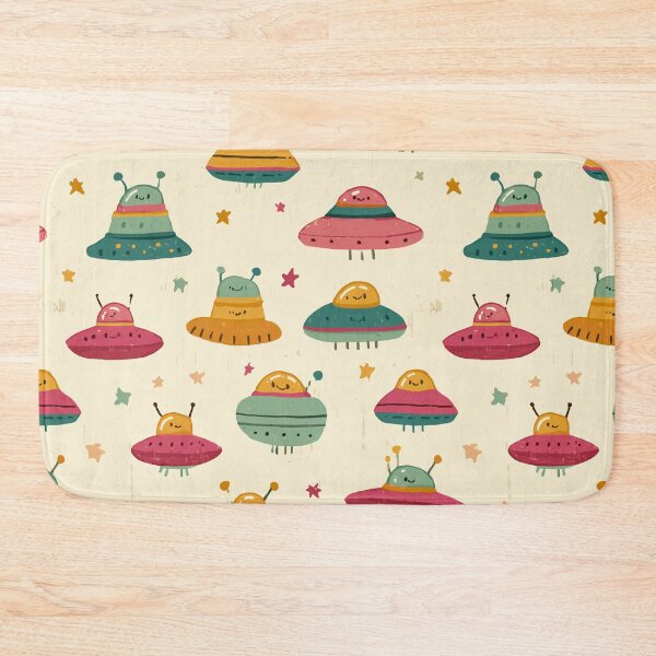 Item preview, Cute UFO Pattern designed and sold by bapupa.