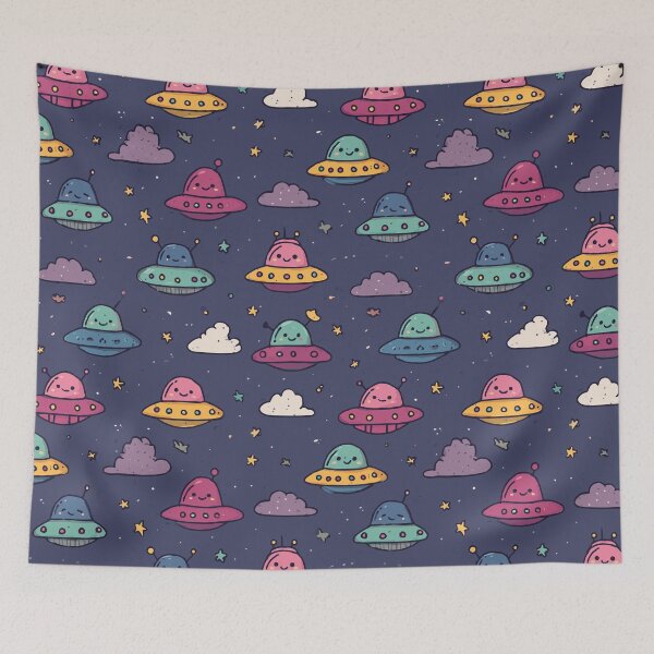 Item preview, Cosmic UFO Pattern designed and sold by bapupa.
