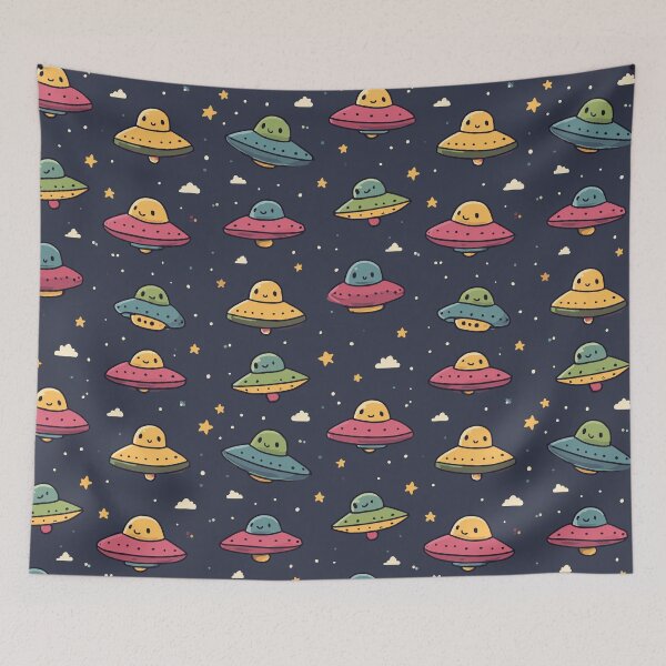 Item preview, Alien UFO Pattern designed and sold by bapupa.