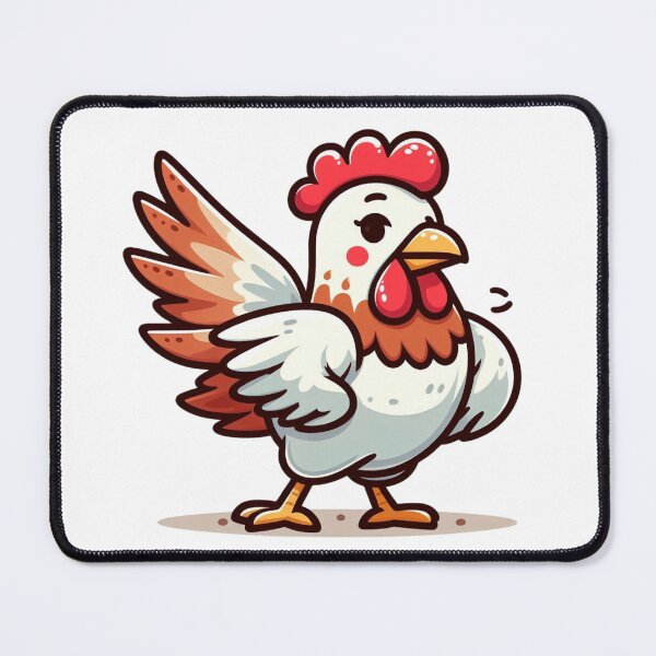 Item preview, Confident Cartoon Hen – Sass & Swagger in the Coop designed and sold by Confuzz1ed.