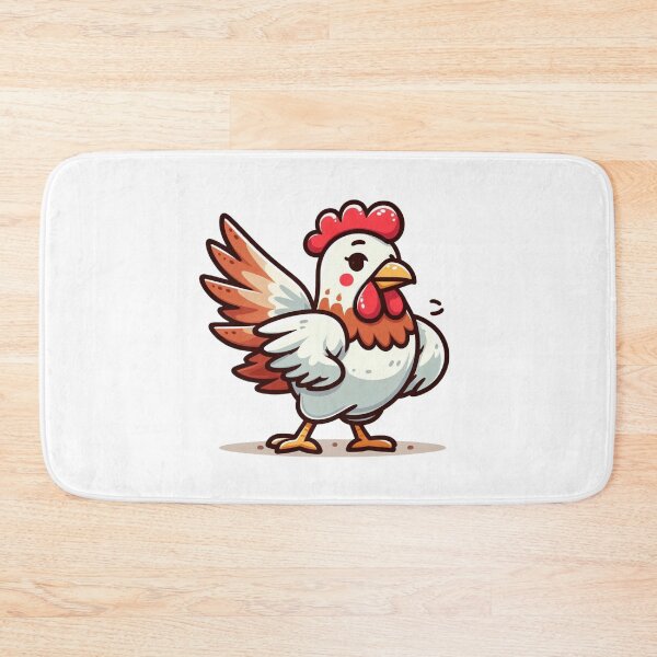 Item preview, Confident Cartoon Hen – Sass & Swagger in the Coop designed and sold by Confuzz1ed.