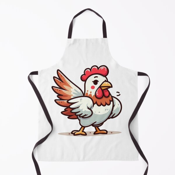 Item preview, Confident Cartoon Hen – Sass & Swagger in the Coop designed and sold by Confuzz1ed.