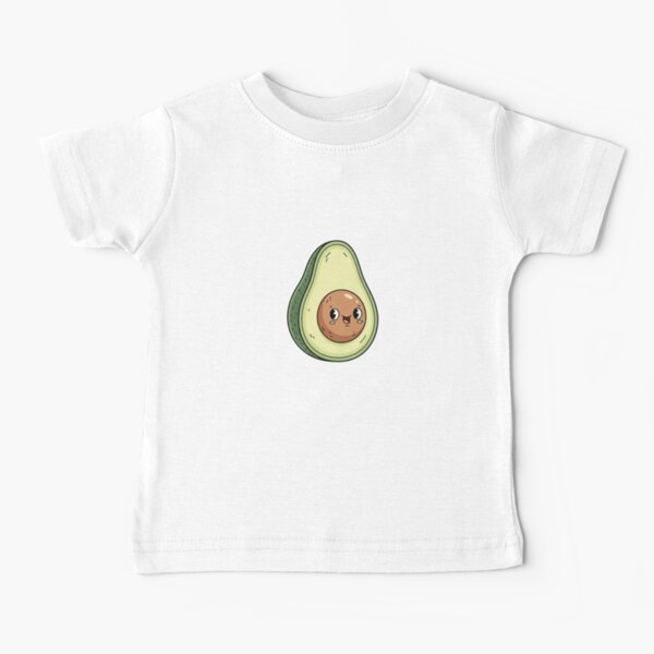 Item preview, Smiling Avocado Cartoon designed and sold by ZapStixDesigns.