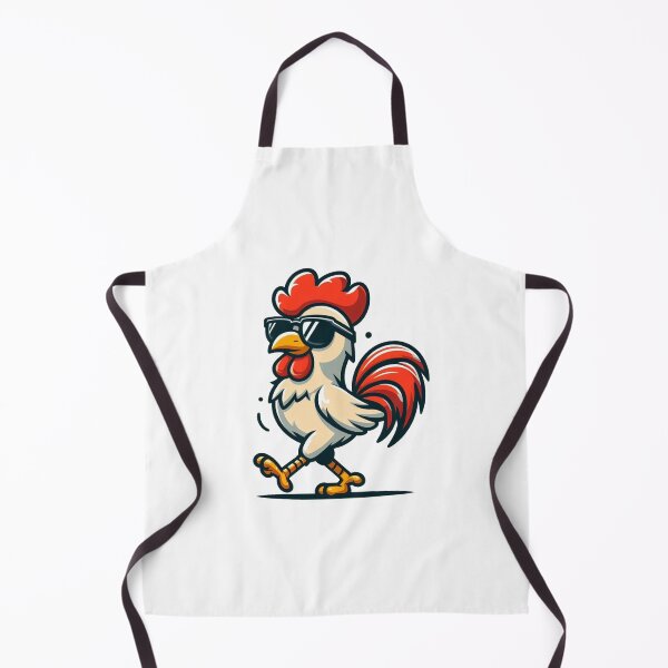 Item preview, Cocky Cartoon Rooster with Shades – Farmyard Swagger designed and sold by Confuzz1ed.