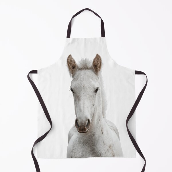 Item preview, Adorable Baby White Horse for Cute White Horse lovers designed and sold by LazyOwlStore.