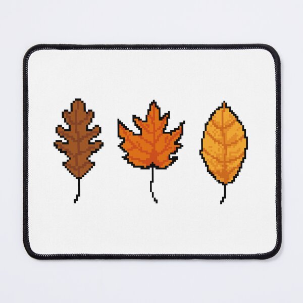 Item preview, Autumn Pixel Leaves designed and sold by Potattoo.