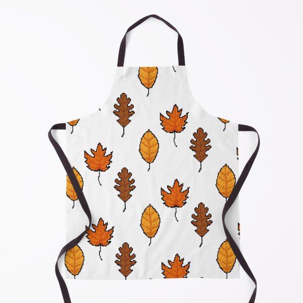 Item preview, Autumn Pixel Leaves designed and sold by Potattoo.