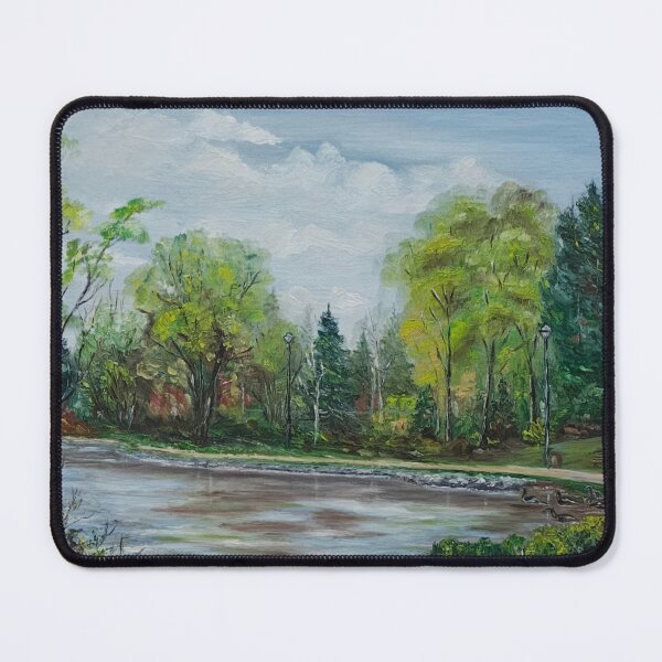 Item preview, The Mill Pond in Richmond Hill designed and sold by FairhurstArtGallery.