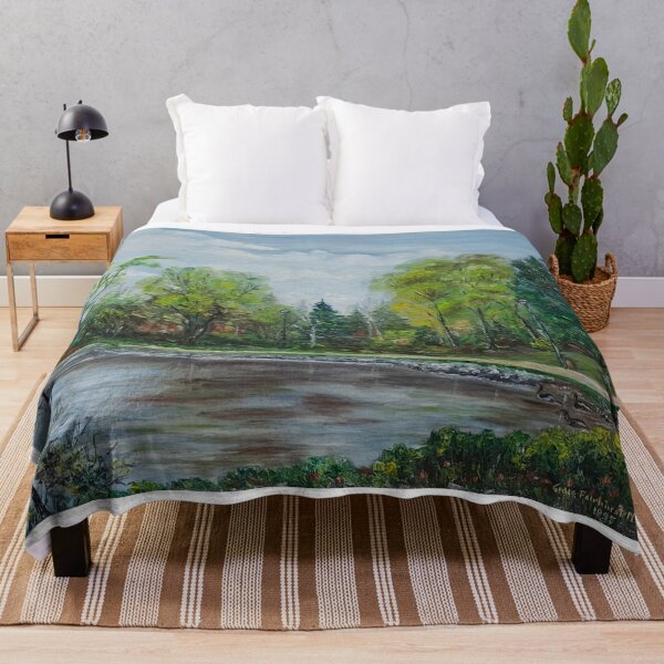 Item preview, The Mill Pond in Richmond Hill designed and sold by FairhurstArtGallery.