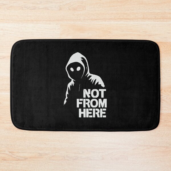 Item preview, Not From Here – Alien Hoodie Design designed and sold by nkhookysun.