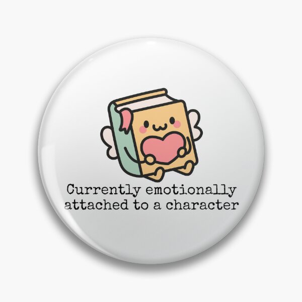 Item preview, Book Hugging Heart – "Currently Emotionally Attached to a Character" Book Lover designed and sold by holaitssher.
