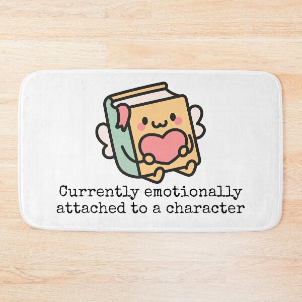 Item preview, Book Hugging Heart – "Currently Emotionally Attached to a Character" Book Lover designed and sold by holaitssher.