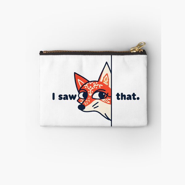 Item preview, I Saw That Nosey Fox - Curious Scandinavian Folk Art by heidiannemorris © designed and sold by FOLK ART FUSION by heidiannemorris.