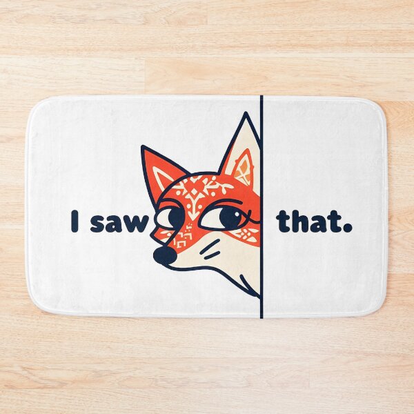 Item preview, I Saw That Nosey Fox - Curious Scandinavian Folk Art by heidiannemorris © designed and sold by FOLK ART FUSION by heidiannemorris.