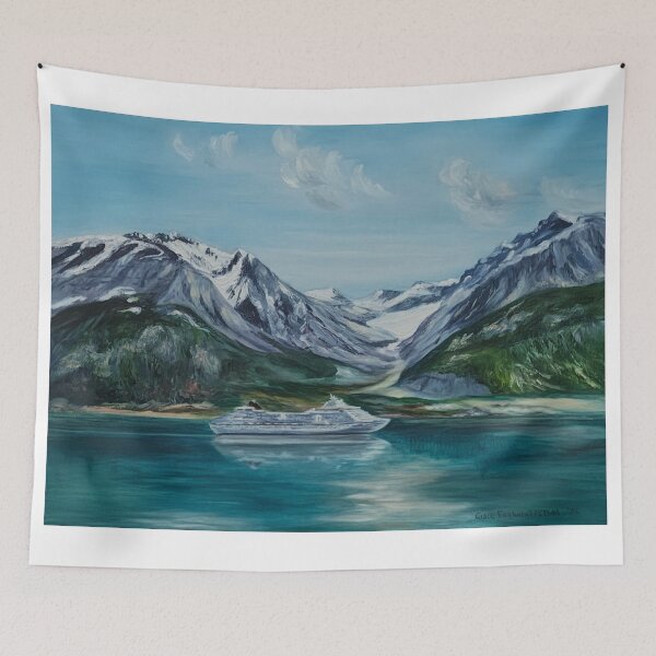 Item preview, Cruising in Alaska designed and sold by FairhurstArtGallery.