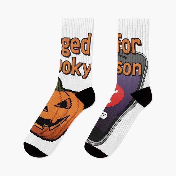 Item preview, Logged Out For Spooky Season Halloween Phone Screen Pumpkin Digital Detox Funny Shirt designed and sold by AnnDesignStudio.