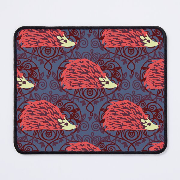 Item preview, Festive Hedgehogs Pattern - Whimsical Holiday Animal Design for Kids designed and sold by silverhoneybee.