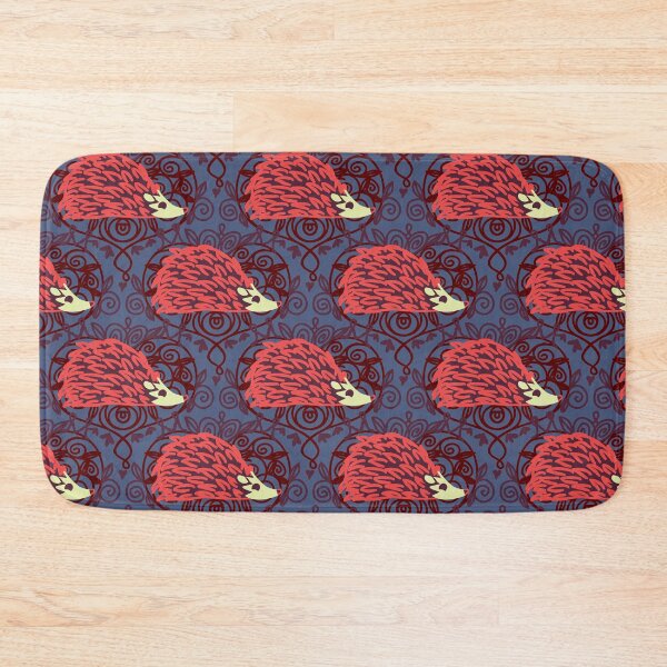 Item preview, Festive Hedgehogs Pattern - Whimsical Holiday Animal Design for Kids   designed and sold by silverhoneybee.