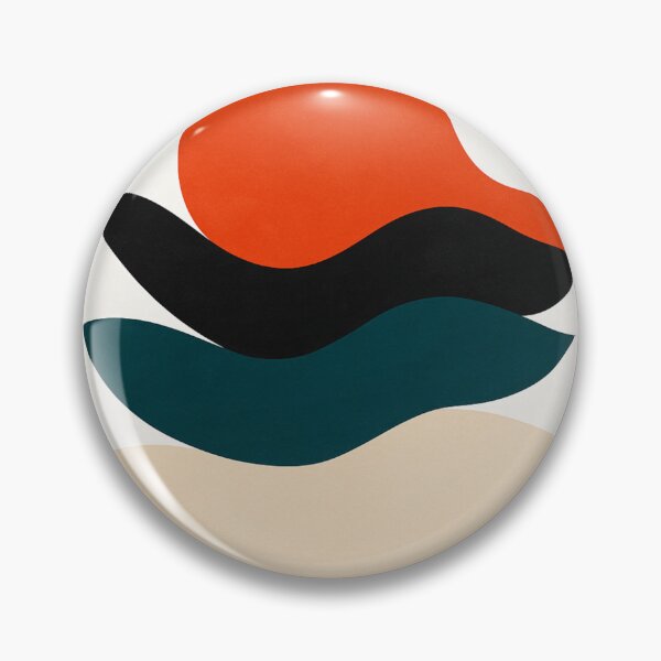 Item preview, Waveform Stillness – Minimal Organic Flow designed and sold by EdgeformStudio.