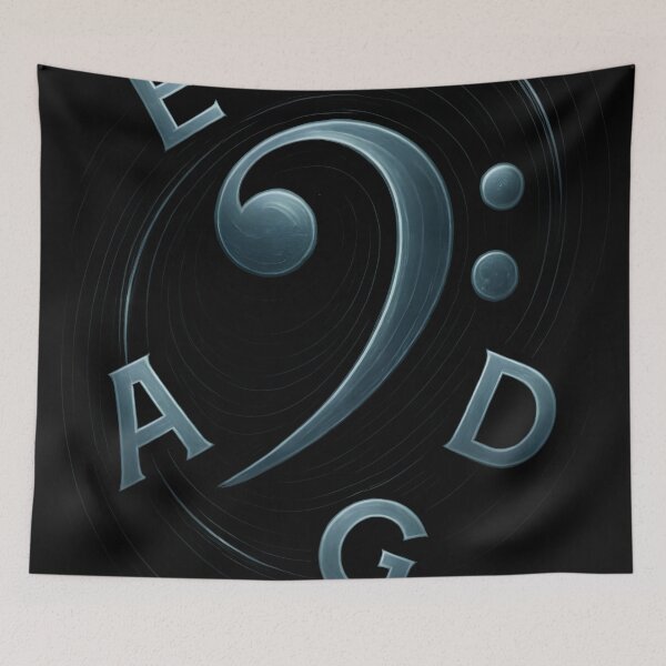Item preview, Bass Clef Vortex designed and sold by Uglyandcute.