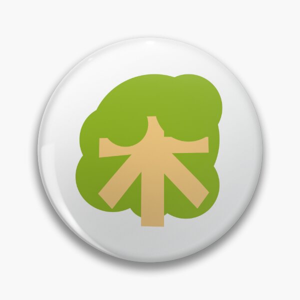 Item preview, Tree/Ki/木 (Kanji Art Illustration) designed and sold by MojiNoOmise.