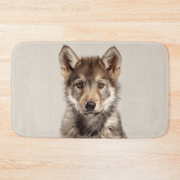 Item preview, Adorable Baby Wolf for Cute Wolf lovers designed and sold by LazyOwlStore.