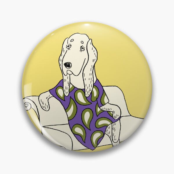 Item preview, Classy Basset Hound Relaxing  designed and sold by AnnaMotya.