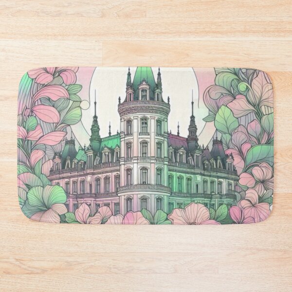 Item preview, French Castle - Modern Chateaucore Aesthetic Wall Art designed and sold by Sugar Wisdom .