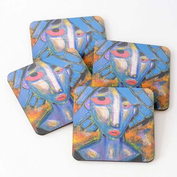 Item preview, Blue Regret Abstract Impressionist designed and sold by Leviathancraft.