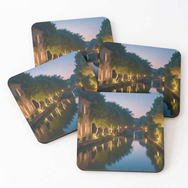 Item preview, Canal Landscape designed and sold by vekotpu.