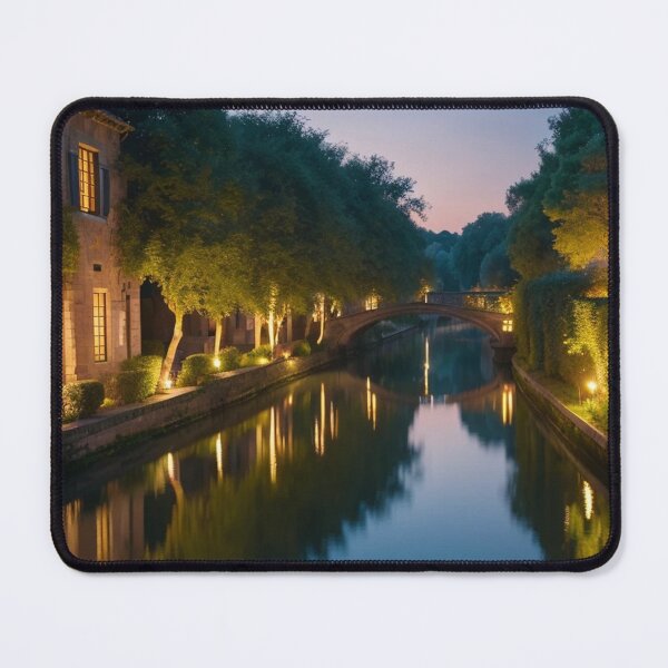 Item preview, Canal Landscape designed and sold by vekotpu.