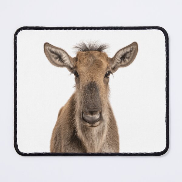 Item preview, Adorable Baby Wildebeest for Cute Wildebeest lovers designed and sold by LazyOwlStore.