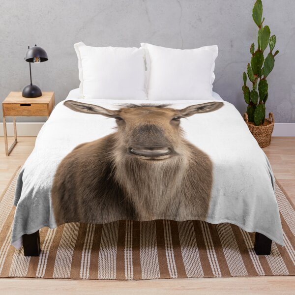 Item preview, Adorable Baby Wildebeest for Cute Wildebeest lovers designed and sold by LazyOwlStore.