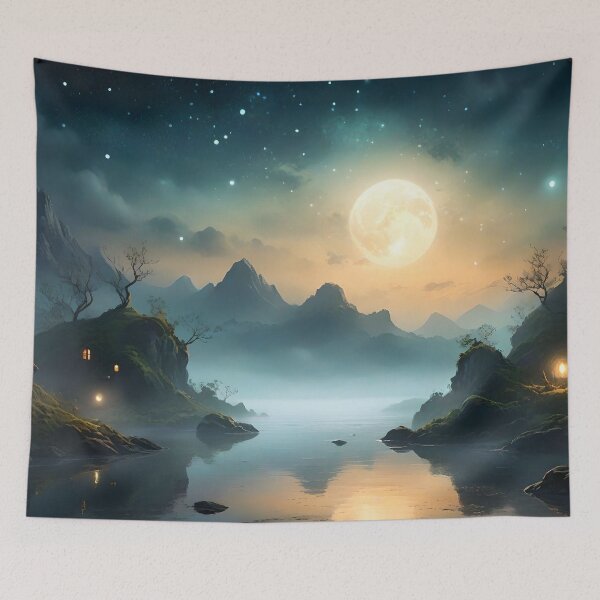 Item preview, Starlit Stillness: The Gentle Whisper of Night designed and sold by Vandy Fullam.