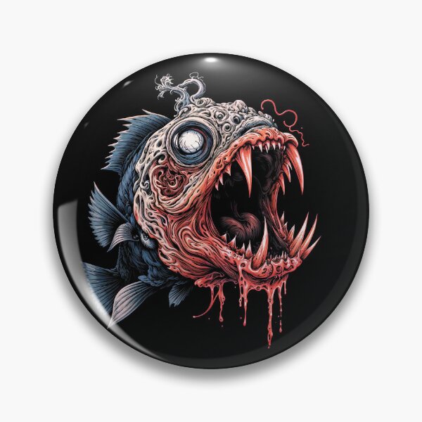 Item preview, fantastic devil fish designed and sold by Mike Kiev art.