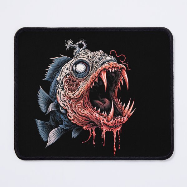 Item preview, fantastic devil fish designed and sold by Mike Kiev art.