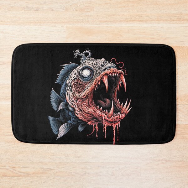 Item preview, fantastic devil fish designed and sold by Mike Kiev art.