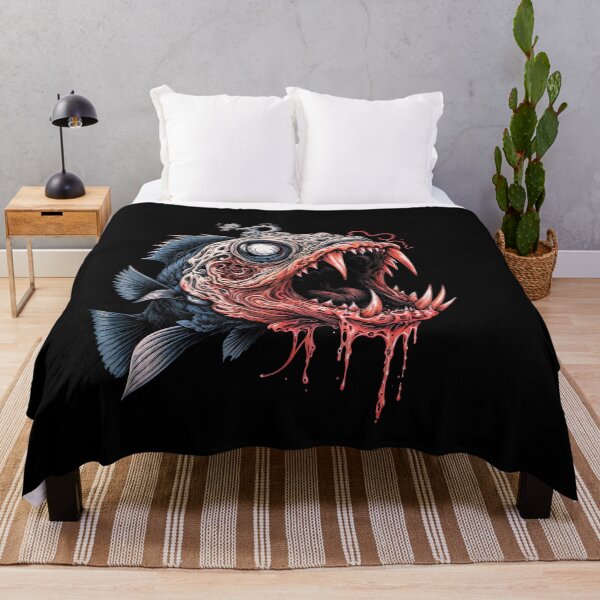 Item preview, fantastic devil fish designed and sold by Mike Kiev art.